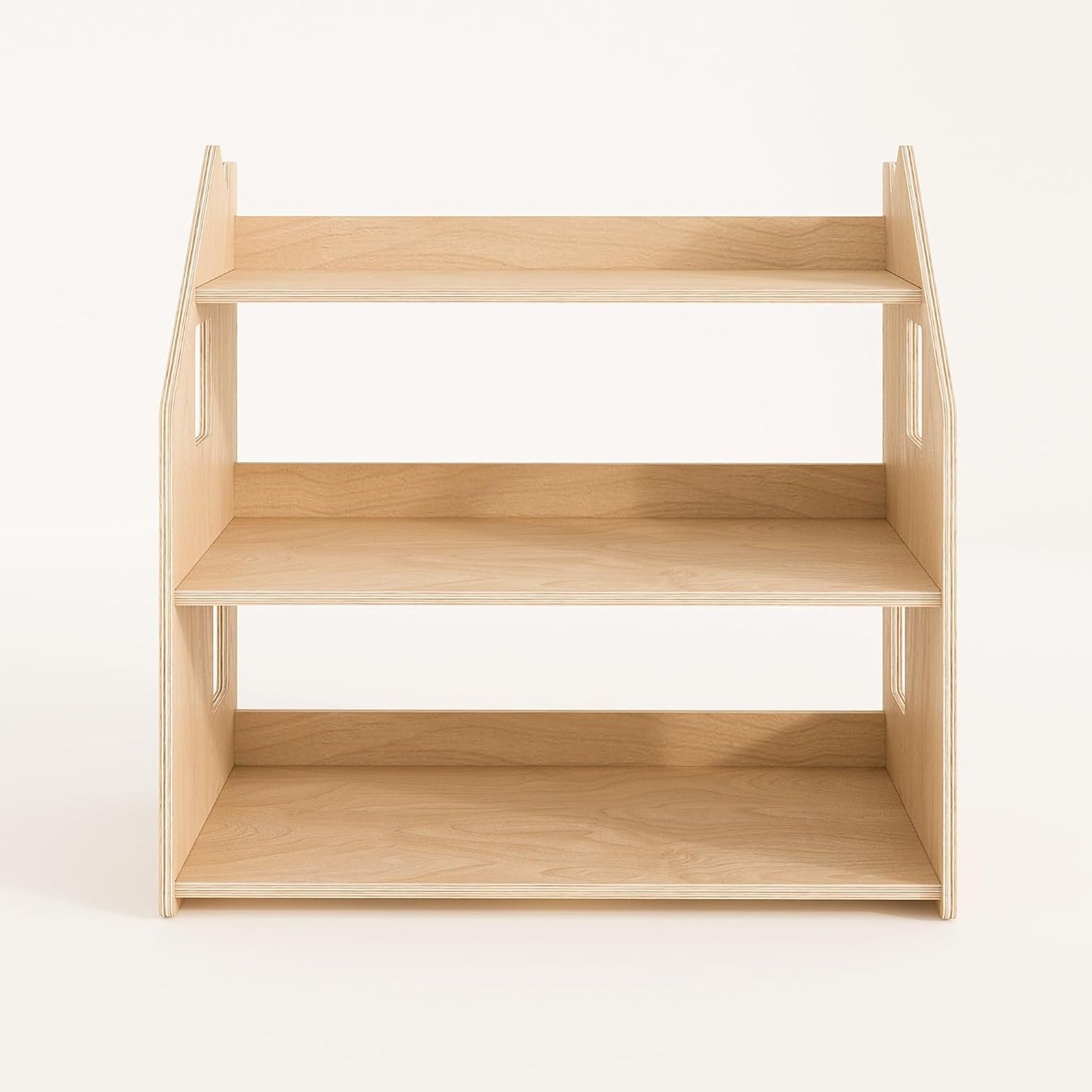 Montessori Wooden Toy Storage Shelf