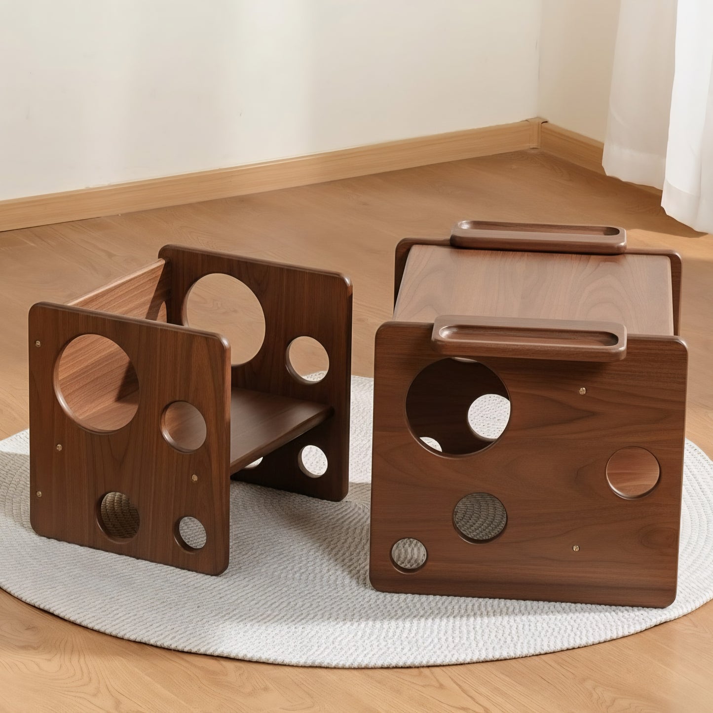Multifunctional Montessori Table and Chair Set