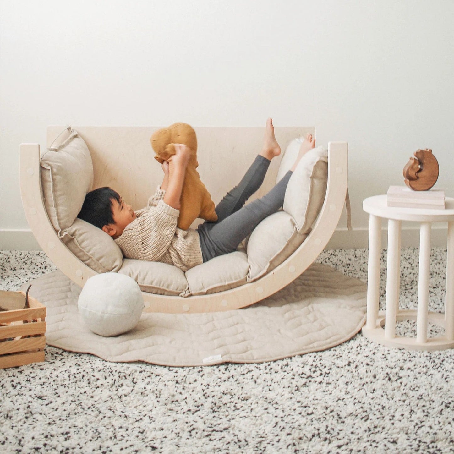 Montessori Climber Arch with Cushion