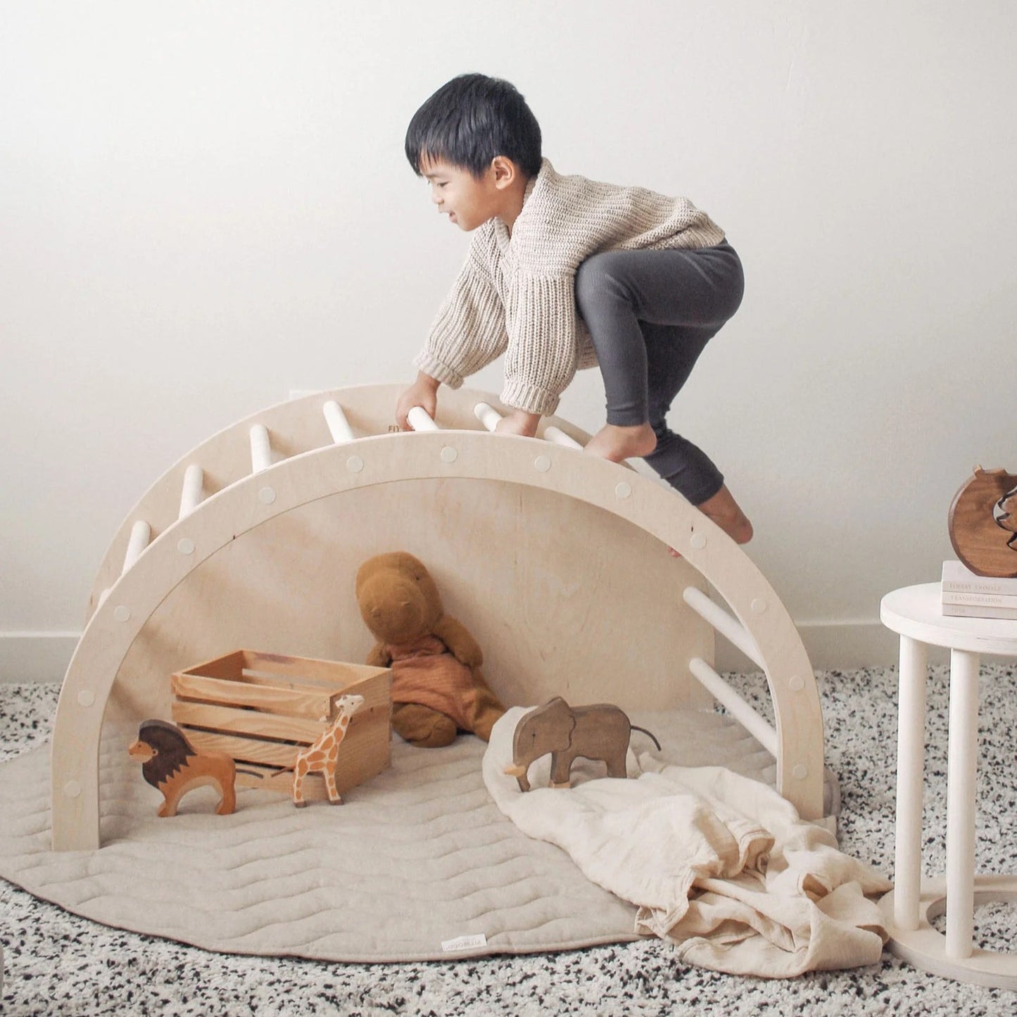 Montessori Climber Arch with Cushion