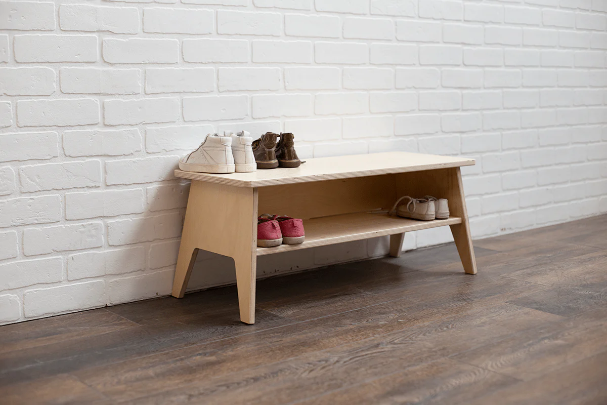 Montessori Shoe Bench