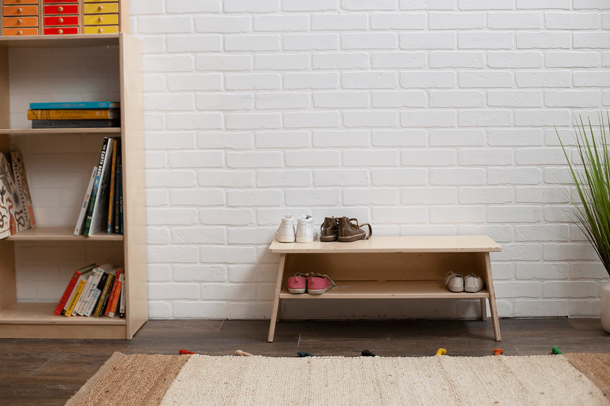 Montessori Shoe Bench